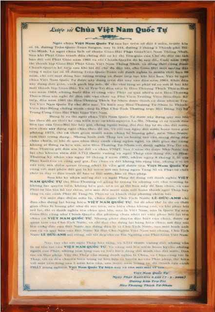 Cung nghinh xá lợi Đại lão Hòa thượng Thích Từ Nhơn về chùa Việt Nam Quốc Tự