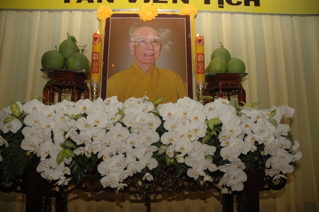 Lễ nhập kim quan Đại lão Hòa thượng Thích Từ Nhơn