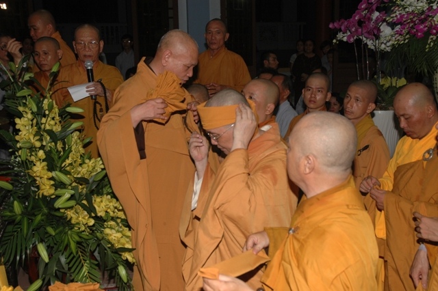 Lễ nhập kim quan Đại lão Hòa thượng Thích Từ Nhơn