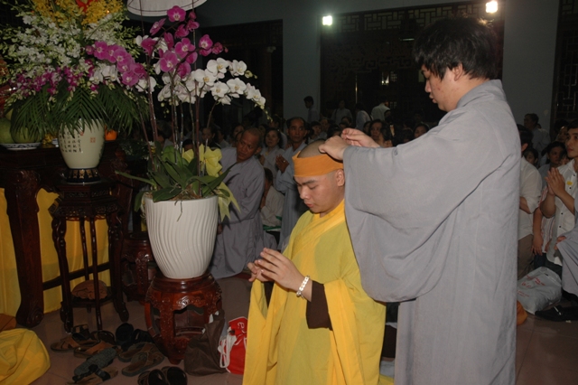 Lễ nhập kim quan Đại lão Hòa thượng Thích Từ Nhơn