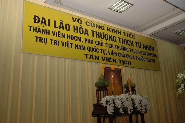 Lễ nhập kim quan Đại lão Hòa thượng Thích Từ Nhơn