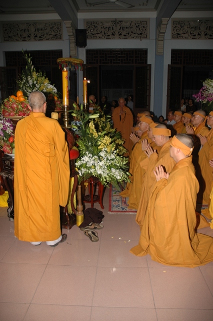 Lễ nhập kim quan Đại lão Hòa thượng Thích Từ Nhơn