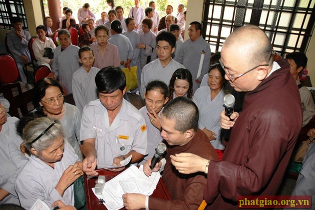 Bình Dương: Hội thi giáo lý Phật tử lần thứ 1