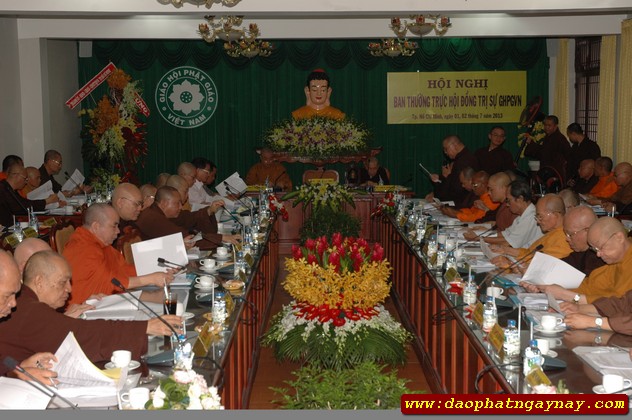 TP.Hồ Chí Minh HỘI NGHỊ BAN THƯỜNG  TRỰC HỘI ĐỒNG TRỊ SỰ GHPGVN (NGÀY THỨ NHẤT)