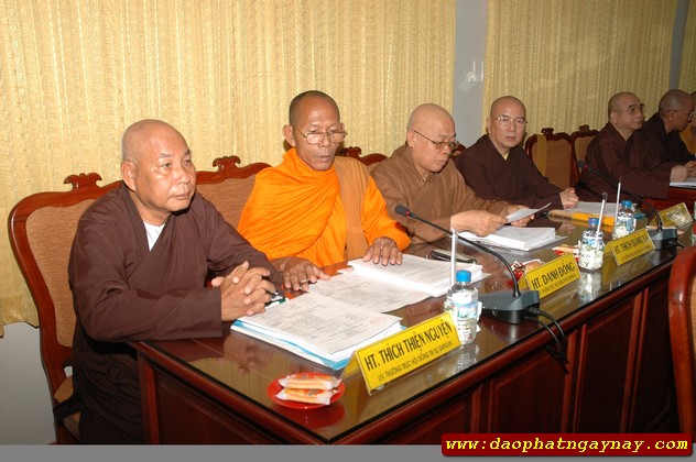 TP.Hồ Chí Minh HỘI NGHỊ BAN THƯỜNG  TRỰC HỘI ĐỒNG TRỊ SỰ GHPGVN (NGÀY THỨ NHẤT)