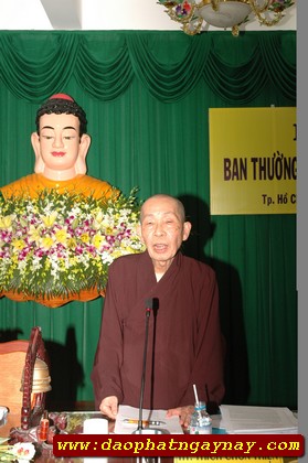 TP.Hồ Chí Minh HỘI NGHỊ BAN THƯỜNG  TRỰC HỘI ĐỒNG TRỊ SỰ GHPGVN (NGÀY THỨ NHẤT)