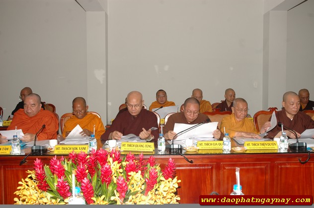 TP.Hồ Chí Minh HỘI NGHỊ BAN THƯỜNG  TRỰC HỘI ĐỒNG TRỊ SỰ GHPGVN (NGÀY THỨ NHẤT)