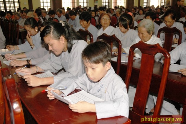 Bình Dương: Hội thi giáo lý Phật tử lần thứ 1