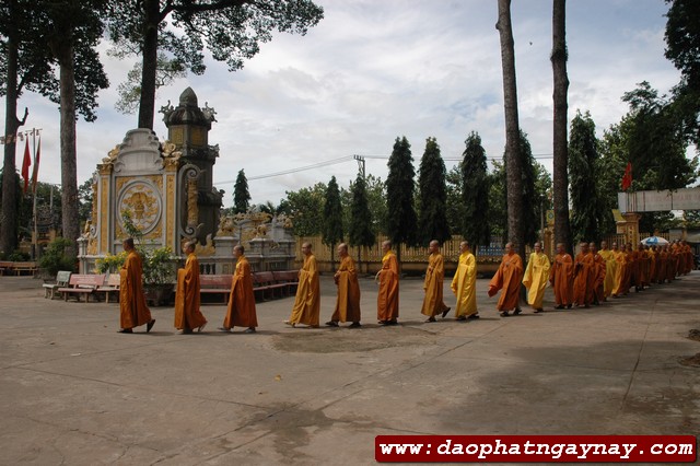 Chùm ảnh: Chư Tăng đang An cư tại trường hạ chùa Hội Khánh - Bình Dương