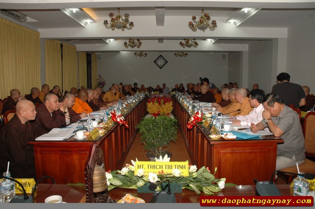 TP.Hồ Chí Minh HỘI NGHỊ BAN THƯỜNG  TRỰC HỘI ĐỒNG TRỊ SỰ GHPGVN (NGÀY THỨ NHẤT)