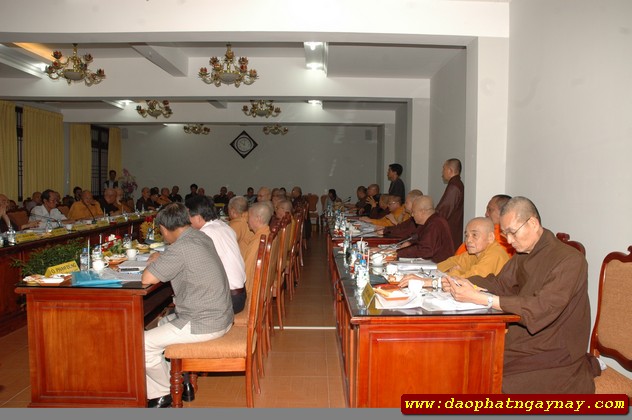 TP.Hồ Chí Minh HỘI NGHỊ BAN THƯỜNG  TRỰC HỘI ĐỒNG TRỊ SỰ GHPGVN (NGÀY THỨ NHẤT)