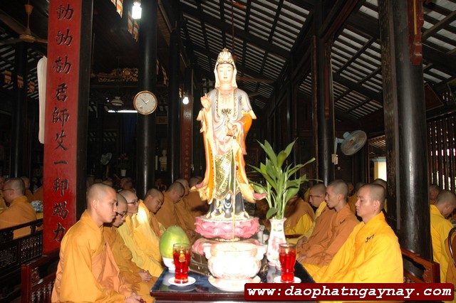 Chùm ảnh: Chư Tăng đang An cư tại trường hạ chùa Hội Khánh - Bình Dương