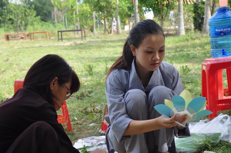 Trại hè sinh hoạt Phật pháp thanh thiếu niên tại chùa Đà Liễu - ngày thứ 2
