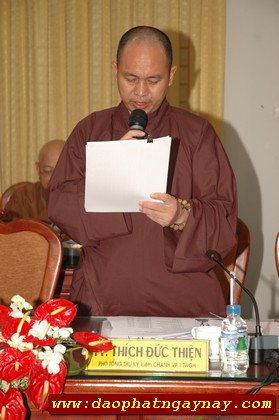 TP.Hồ Chí Minh HỘI NGHỊ BAN THƯỜNG  TRỰC HỘI ĐỒNG TRỊ SỰ GHPGVN (NGÀY THỨ NHẤT)