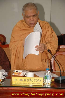 TP.Hồ Chí Minh HỘI NGHỊ BAN THƯỜNG  TRỰC HỘI ĐỒNG TRỊ SỰ GHPGVN (NGÀY THỨ NHẤT)