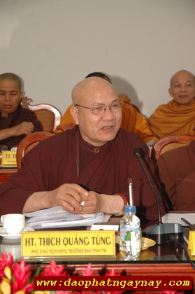 TP.Hồ Chí Minh HỘI NGHỊ BAN THƯỜNG  TRỰC HỘI ĐỒNG TRỊ SỰ GHPGVN (NGÀY THỨ NHẤT)