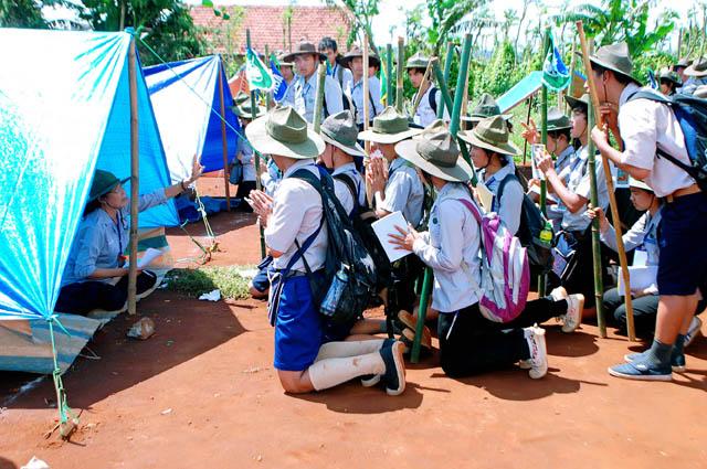 ĐăkLăc: Trại Huấn Luyện Huynh Trưởng Sơ Cấp Lộc Uyển Khóa VI