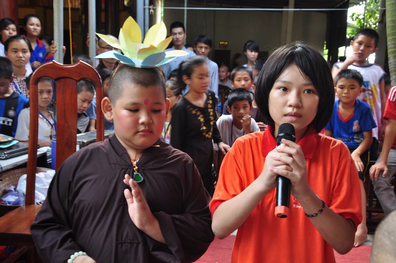 Trại hè sinh hoạt Phật pháp thanh thiếu niên tại chùa Đà Liễu - ngày thứ 2