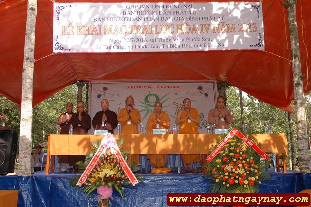 Đồng Nai: Diễn ra trại Lục Hòa lần IV tại thiền viện Phước Sơn