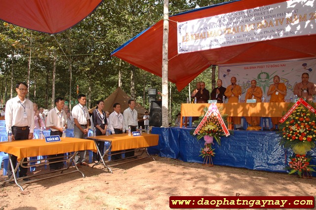 Đồng Nai: Diễn ra trại Lục Hòa lần IV tại thiền viện Phước Sơn