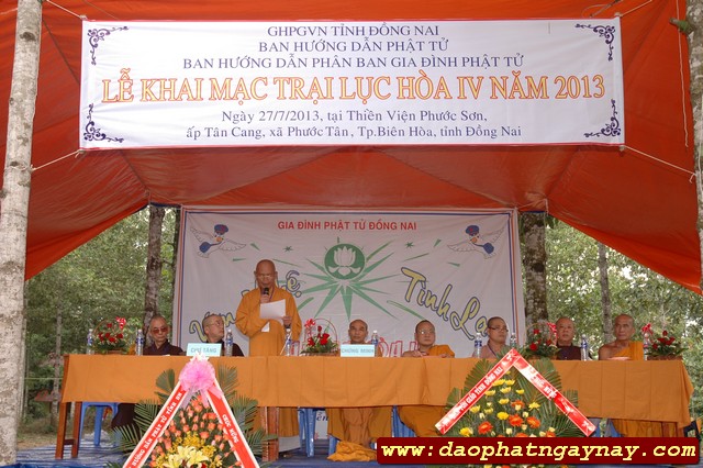 Đồng Nai: Diễn ra trại Lục Hòa lần IV tại thiền viện Phước Sơn