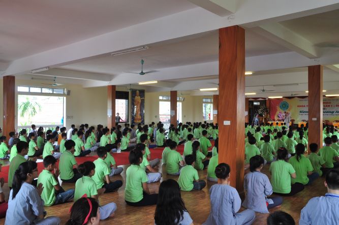 Hà Nội: Khai mạc khóa tu mùa hè tại chùa Nam Dư Thượng