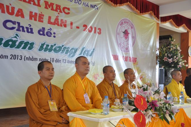 Hà Nội: Khai mạc khóa tu mùa hè tại chùa Nam Dư Thượng