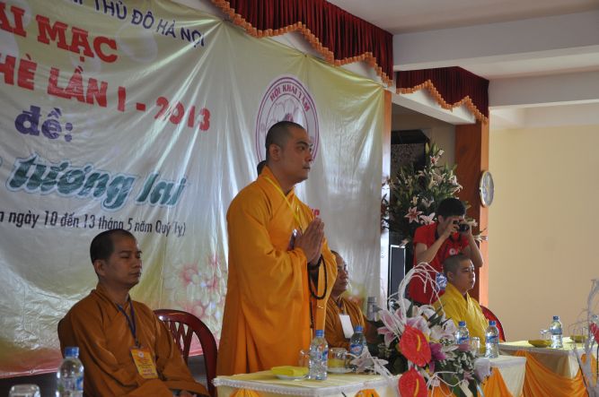 Hà Nội: Khai mạc khóa tu mùa hè tại chùa Nam Dư Thượng