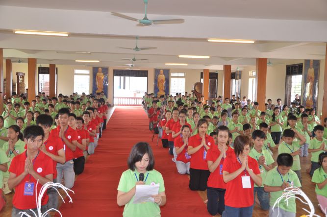 Hà Nội: Khai mạc khóa tu mùa hè tại chùa Nam Dư Thượng