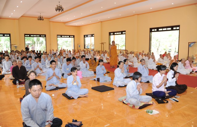Đồng Nai: TV Phước Sơn tổ chức Lễ bế giảng khóa thiền Vipassanà - Tứ Niệm Xứ