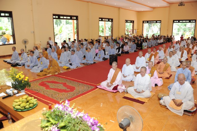 Đồng Nai: TV Phước Sơn tổ chức Lễ bế giảng khóa thiền Vipassanà - Tứ Niệm Xứ