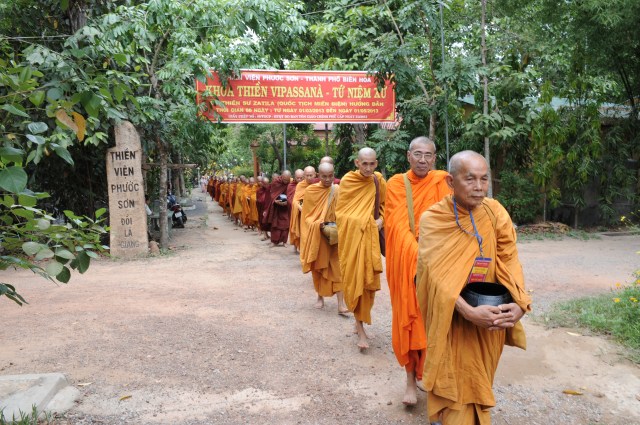 Đồng Nai: TV Phước Sơn tổ chức Lễ bế giảng khóa thiền Vipassanà - Tứ Niệm Xứ