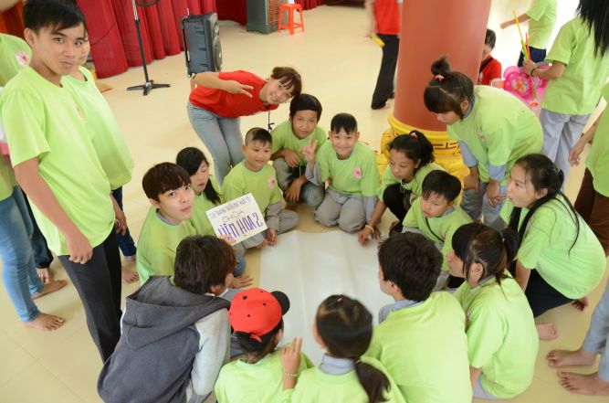 Đồng Tháp: Tự họa về mái nhà của hội trại hiểu và thương