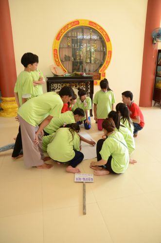 Đồng Tháp: Tự họa về mái nhà của hội trại hiểu và thương