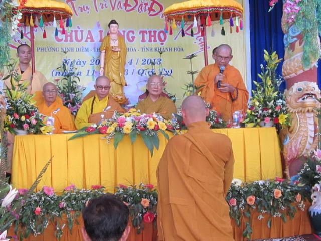 Lễ bổ nhiệm trụ trì chùa Long Thọ