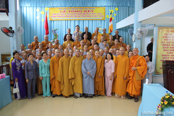 Trường TCPH Sóc Trăng lễ tổng kết năm thứ I &amp; khai giảng năm thứ II khóa VI (2012 - 2016)