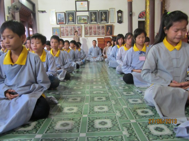 Nam Định: Khóa tu học mùa hè lần thứ 5 tại chùa Tiên Chưởng