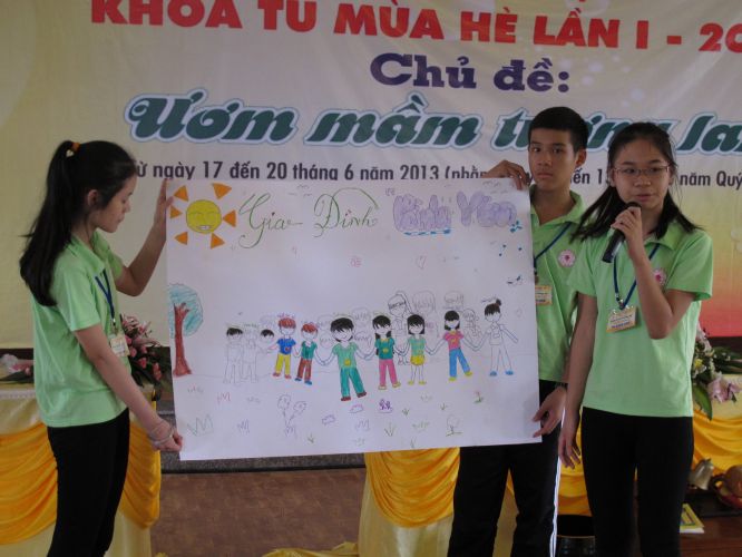 Hà Nội: Khóa tu chùa Nam Dư Thượng và hội thi tranh