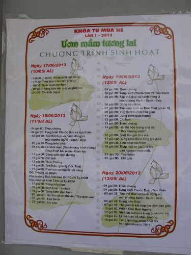 Hà Nội: Khóa tu chùa Nam Dư Thượng và hội thi tranh