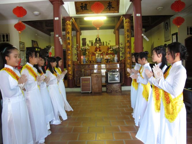 Hà Nội: Chùm ảnh đọng lại trong khóa tu mùa hè 2013 chùa Nam Du Thượng