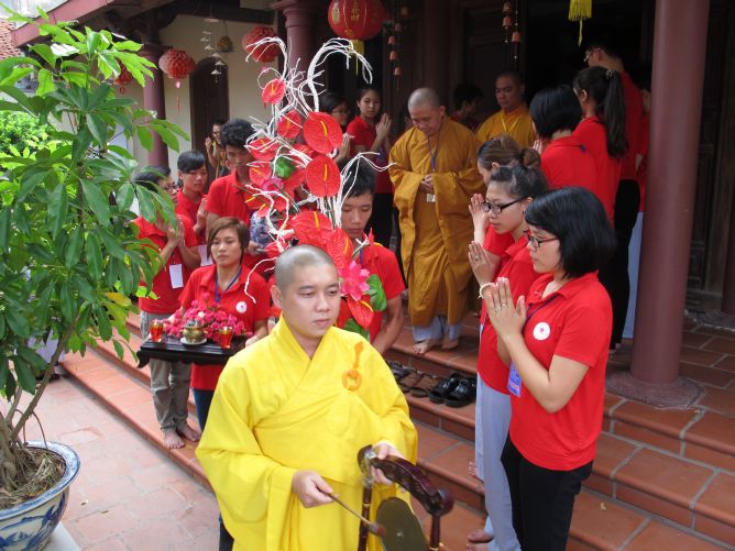 Hà Nội: Chùm ảnh đọng lại trong khóa tu mùa hè 2013 chùa Nam Du Thượng