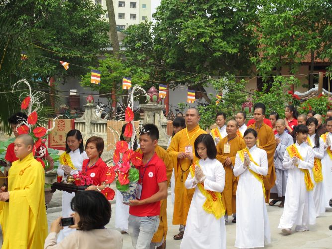 Hà Nội: Chùm ảnh đọng lại trong khóa tu mùa hè 2013 chùa Nam Du Thượng