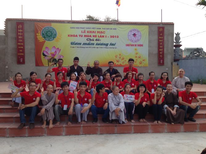 Hà Nội: Chùm ảnh đọng lại trong khóa tu mùa hè 2013 chùa Nam Du Thượng