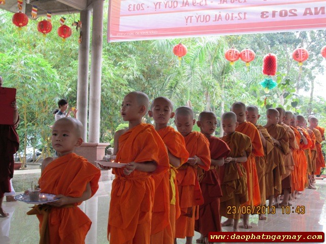 Đồng Nai: Lễ xuất gia gieo duyên lần thứ năm