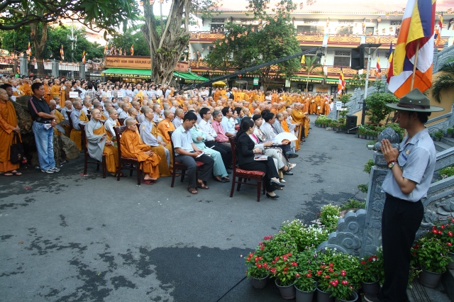 TP.HCM: Thiêng liêng đại lễ Phật đản tại chùa Phổ Quang