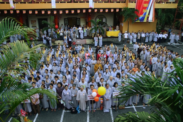 TP.HCM: Thiêng liêng đại lễ Phật đản tại chùa Phổ Quang