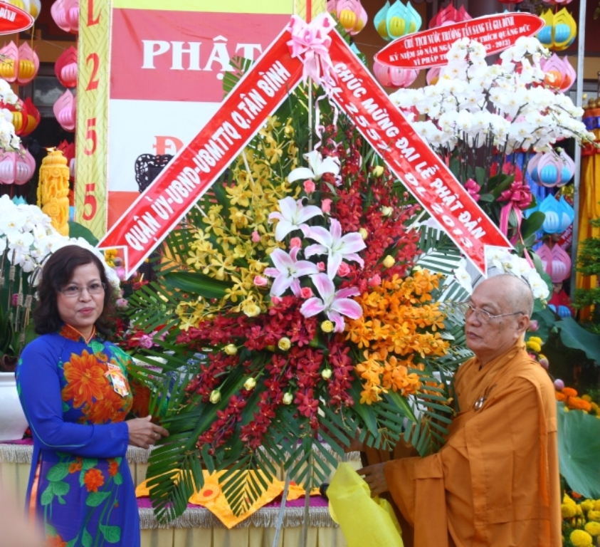 TP.HCM: Thiêng liêng đại lễ Phật đản tại chùa Phổ Quang