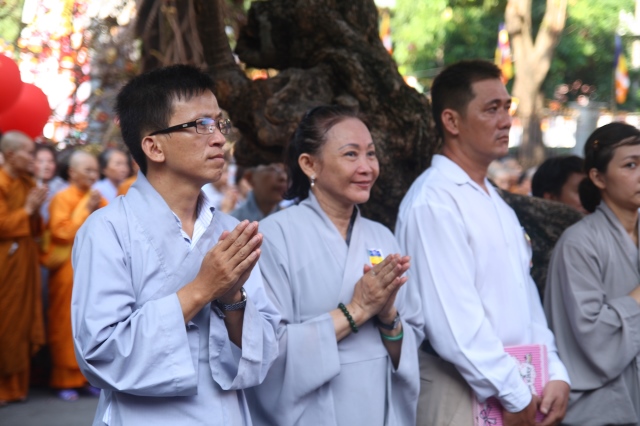 TP.HCM: Thiêng liêng đại lễ Phật đản tại chùa Phổ Quang