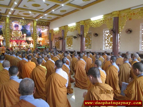 PHÂN BAN ĐẶC TRÁCH NI GIỚI TRUNG ƯƠNG CÚNG DƯỜNG  HẠ TRƯỜNG MIỀN ĐÔNG NAM BỘ NGÀY THỨ HAI