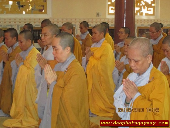 PHÂN BAN ĐẶC TRÁCH NI GIỚI TRUNG ƯƠNG CÚNG DƯỜNG  HẠ TRƯỜNG MIỀN ĐÔNG NAM BỘ NGÀY THỨ HAI